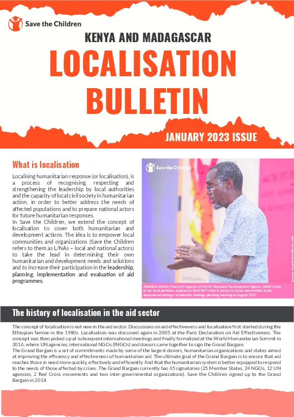 Localisation Bulletin - January 2023