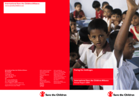 International Save the Children Alliance Annual report 2004