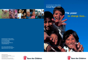 International Save the Children Alliance Annual Report 2002