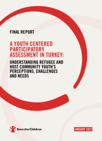 A Youth Centered Participatory Assessment in Turkey: Understanding refugee and host community youth's perceptions, challenges and needs