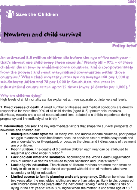 Briefing_Newborn_and_Child_Survival_(2009).pdf_0.png