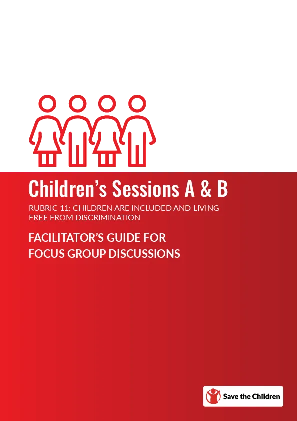Rubrics 11: A Toolkit to Address Child Discrimination and Exclusion