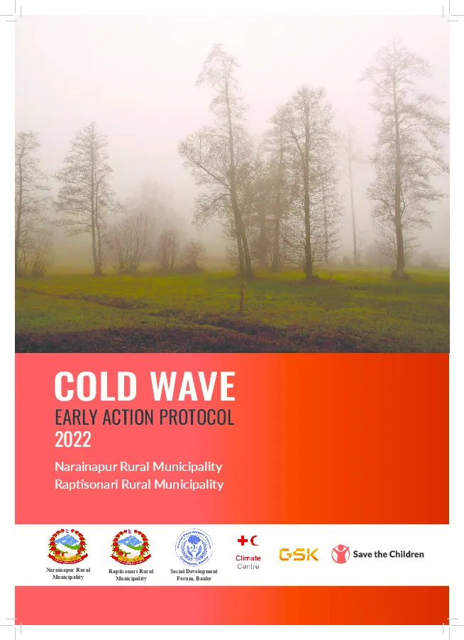 Cold Wave Early Action Protocol