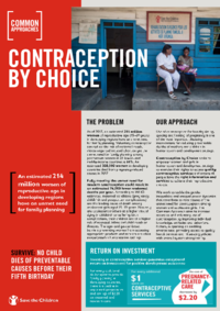 Contraception by Choice: Common Approach