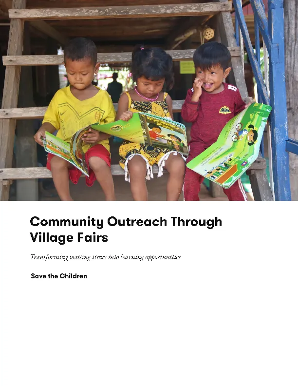 Community Outreach Through Village Fairs: Transforming waiting times into learning opportunities