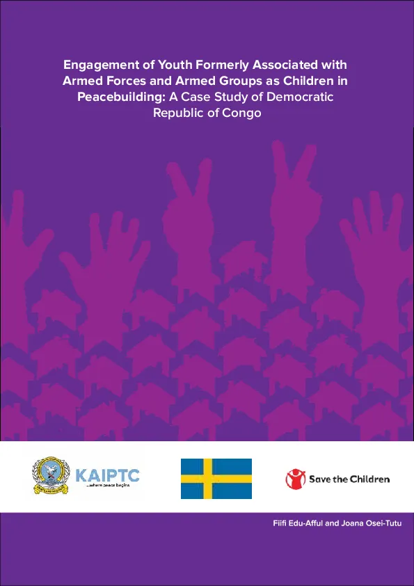 Engagement of Youth Formerly Associated with Armed Groups and Armed Groups and Youth Participation in Peacebuilding Processes: A call to action for Burkina Faso