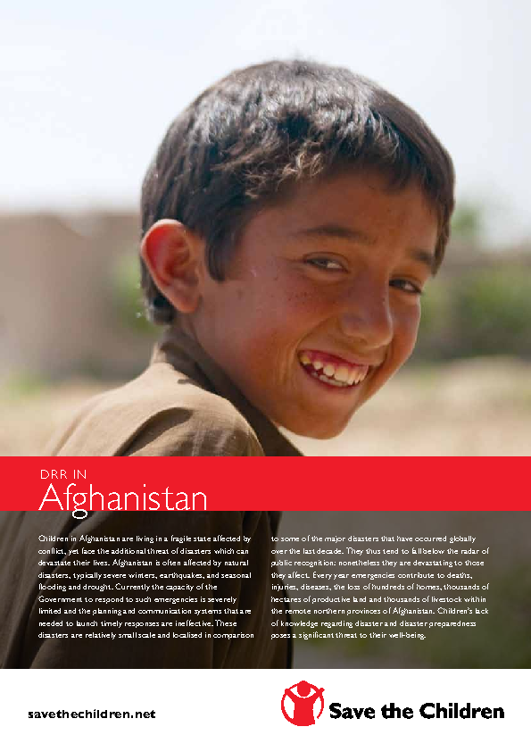 DRR in Afghanistan.pdf