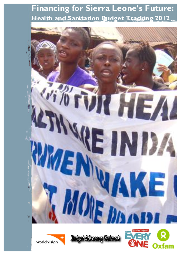 Executive_summary_health_and_sanitation_Sierra_Leone_budget-tracking_2012.pdf_0.png