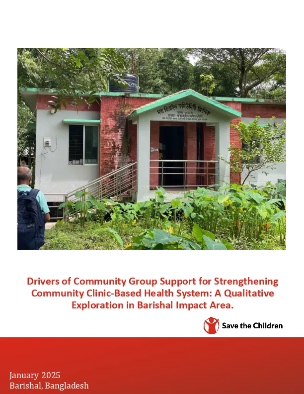 Drivers of Community Group Support for Strengthening Community Clinic-Based Health System: A Qualitative Exploration in Barishal Impact Area