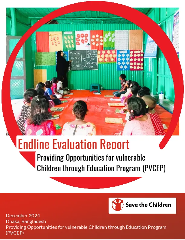 Providing Opportunities for Vulnerable Children Through Education Program (PVCEP)