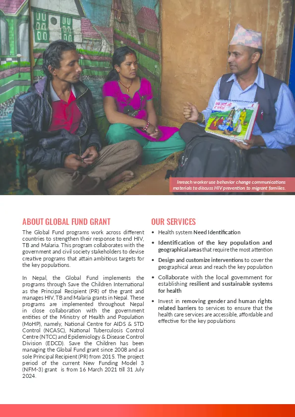 Global Fund Program in Nepal Brief