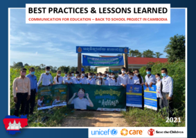 Communication for Education - Back to School Project in Cambodia: Best practices and lessons learned
