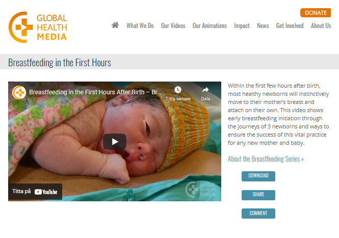 Global health media