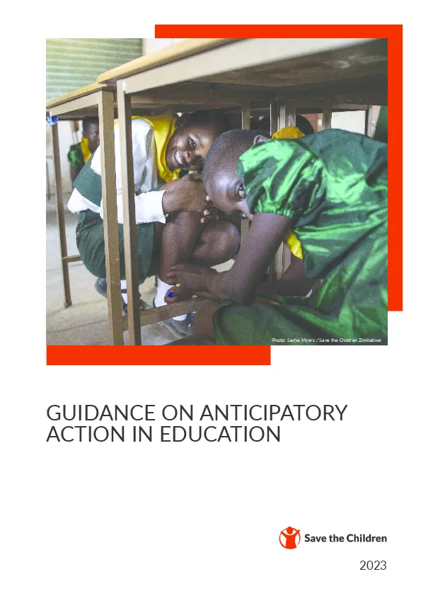 Guidance on Anticipatory Action In Education