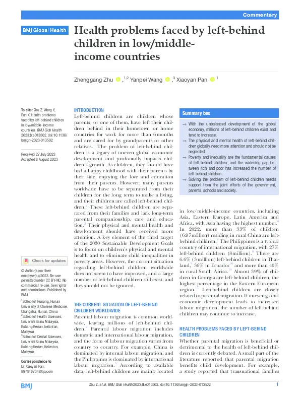 health-problems-faced-by-left-behind-children-in-low-middle-income-countries(thumbnail)