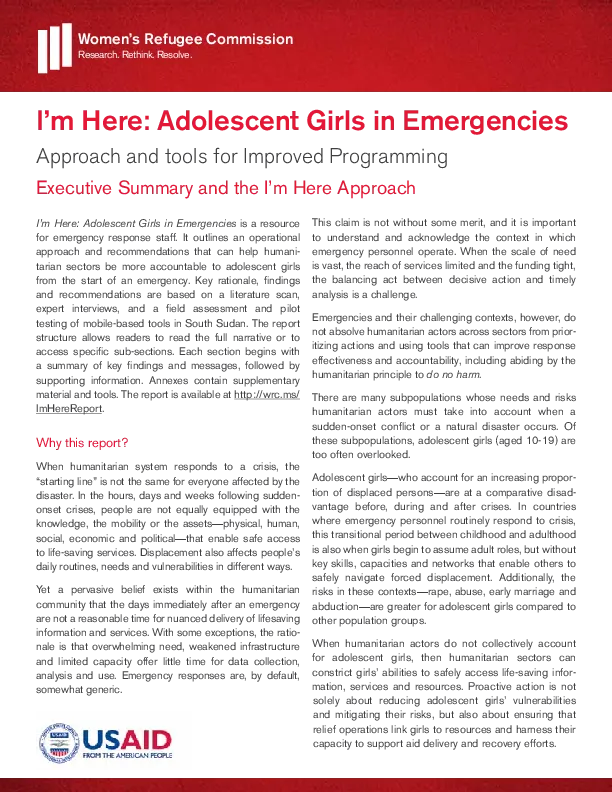 im-here_adolescent-girls-in-emergencies(thumbnail)