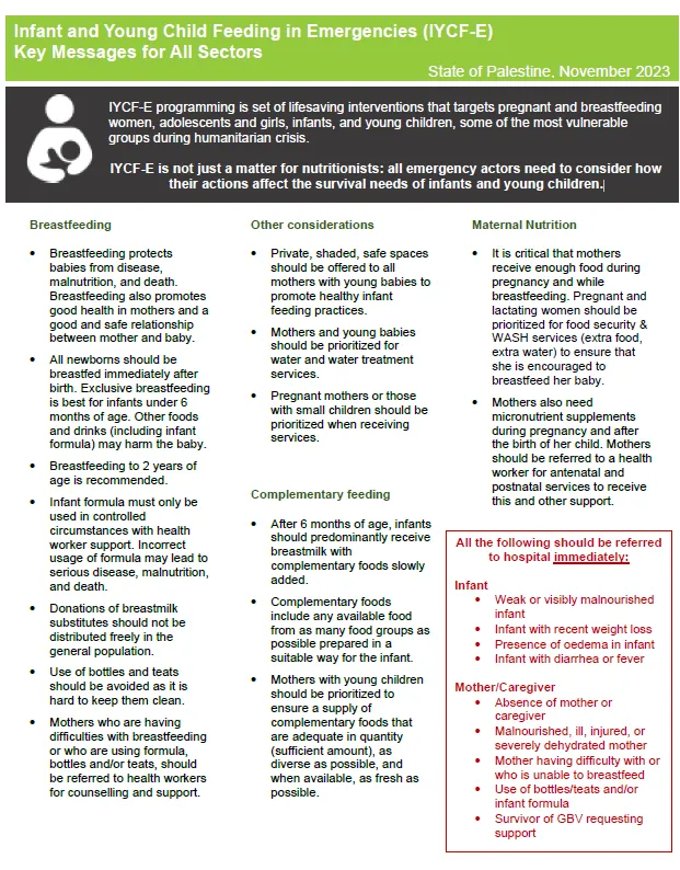 infant-and-young-child-feeding-in-emergencies-iycf-e-key-messages-for