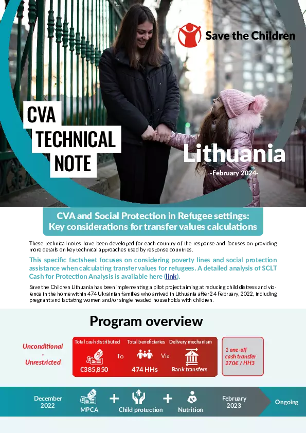 Lithuania CVA Technical Note thumbnail
