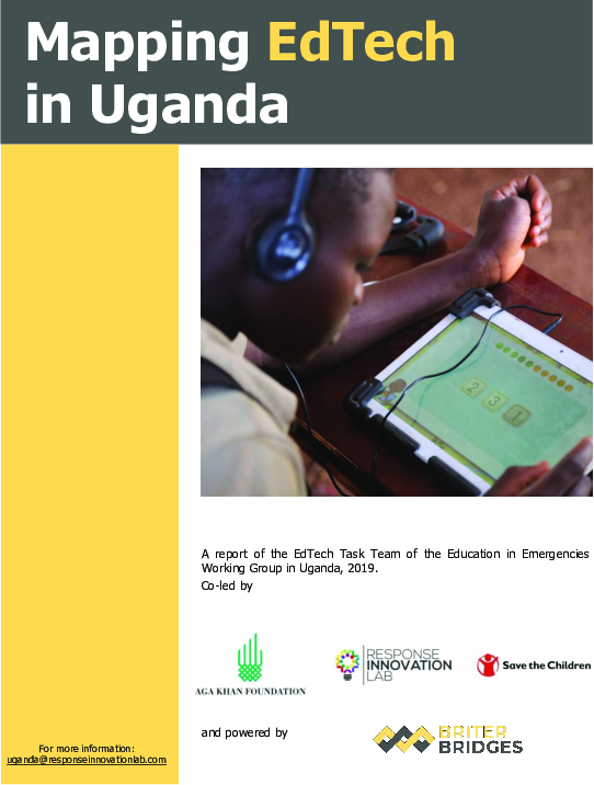 Mapping Education Technology in Uganda - Save the Children’s Resource ...
