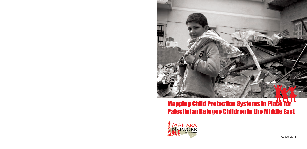 Mapping Child Protection Systems in Place for Palestinian Refugee ...