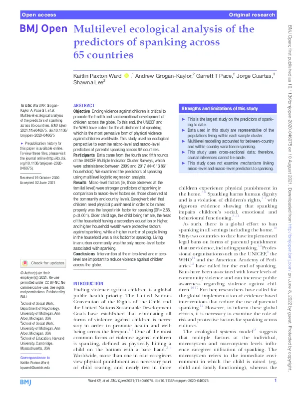 multilevel-ecological-analysis-of-the-predictors-of-spanking-across-65-countries(thumbnail)