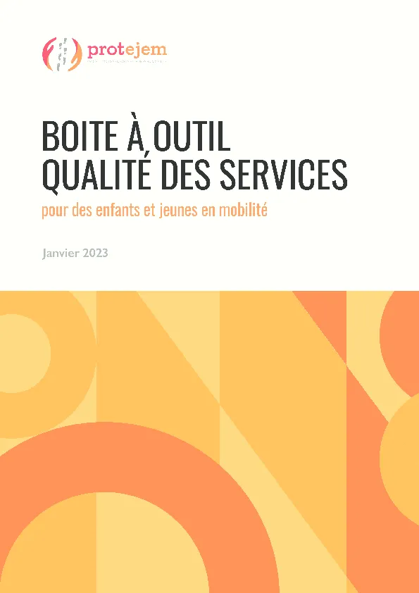 Toolkit Quality or Services for Children and Youth on the Move