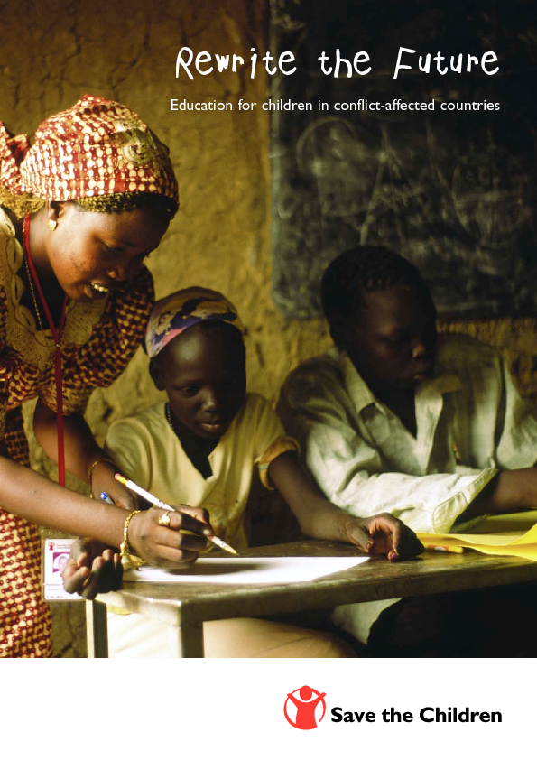 Rewrite the Future: Education for Children in conflict-affected countries
