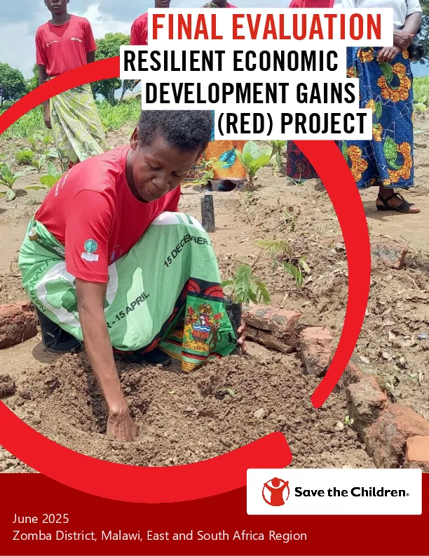 Resilient Economic Development Gains (RED) Project Final Evaluation