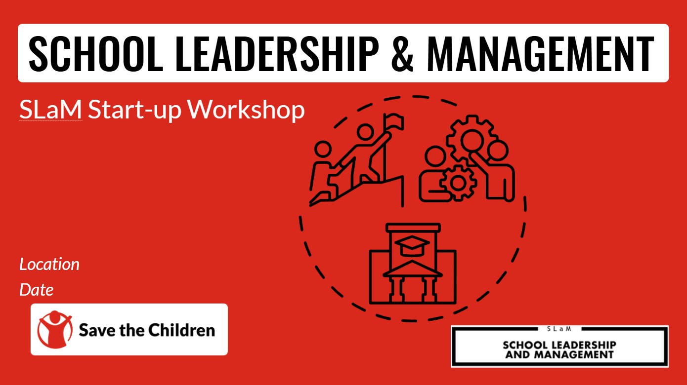 SLaM Start-up Workshop