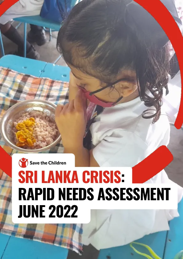 Sri Lanka Crisis: Rapid Needs Assessment