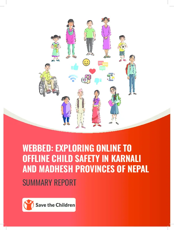 Webbed: Exploring Online to Offline Child Safety in Karnali and Madhesh Provinces of Nepal