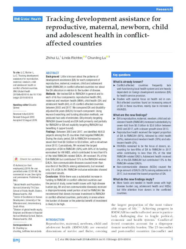 tracking-development-assistance-for-reproductive-maternal-newborn-child-and-adolescent-health-in-conflict-affected-countries(thumbnail)