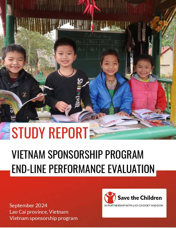 Endline Performance Evaluation of the Sponsorship Program in Vietnam 2024