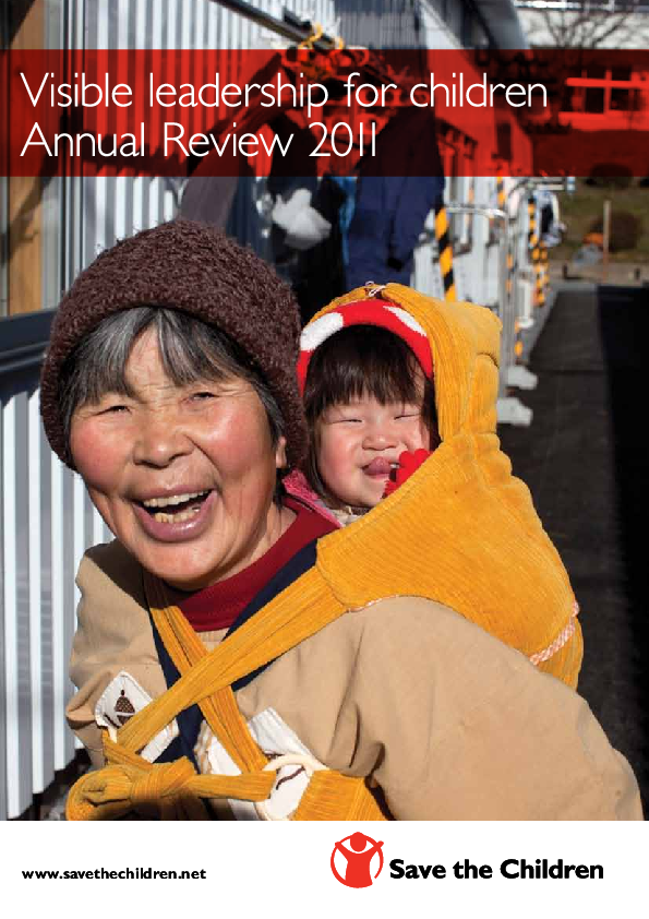 Visible Leadership for Children: Save the Children International Annual Review 2011