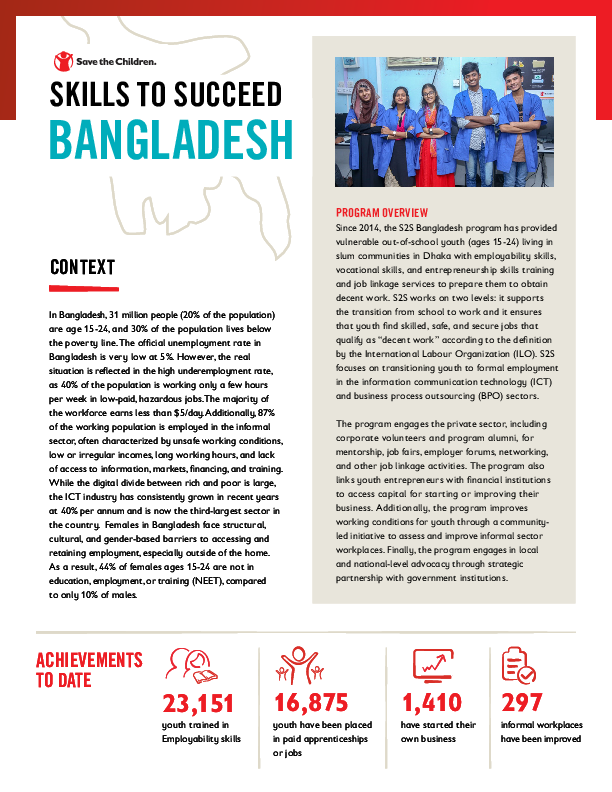 Skills to Succeed: Bangladesh