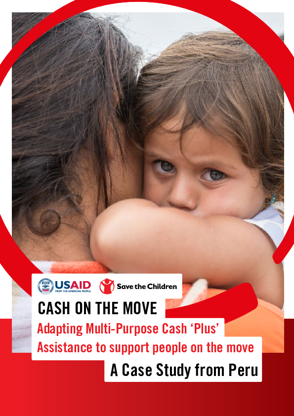 Cash on the Move: Adapting Multi-Purpose Cash ‘Plus’ Assistance to support people on the move
