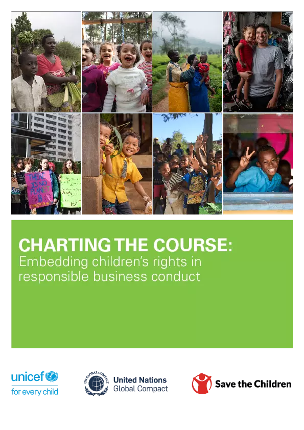 Charting the Course: Embedding children’s rights in responsible business conduct thumbnail