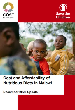 Cost and Affordability of Nutritious Diets in Malawi: December 2023 Update