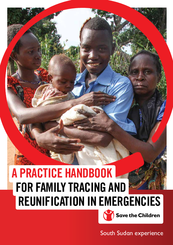 A Practice Handbook: For family tracing and reunification in emergencies