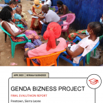 Genda Bizness Project in Sierra Leone: Endline Report