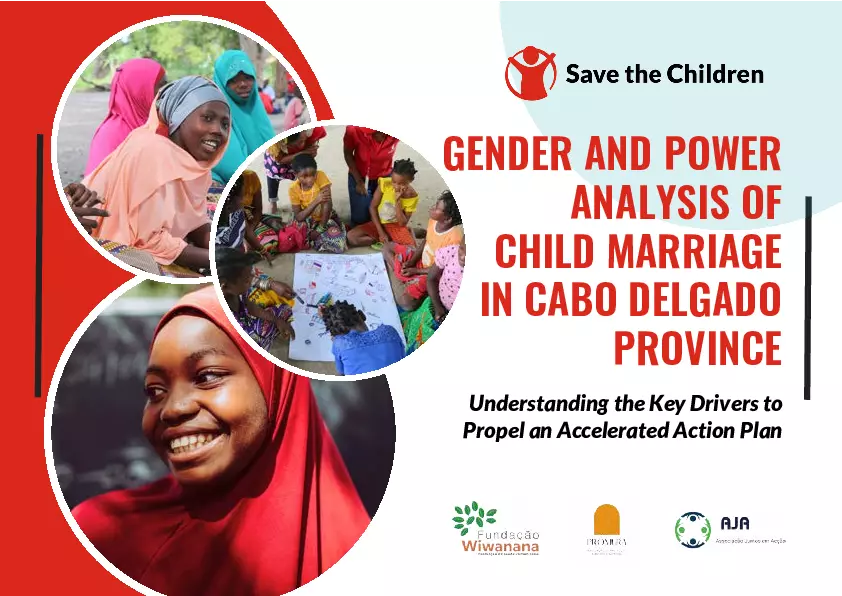 Gender and Power analysis of Child Marriage in Cabo Delgado Province June 2024