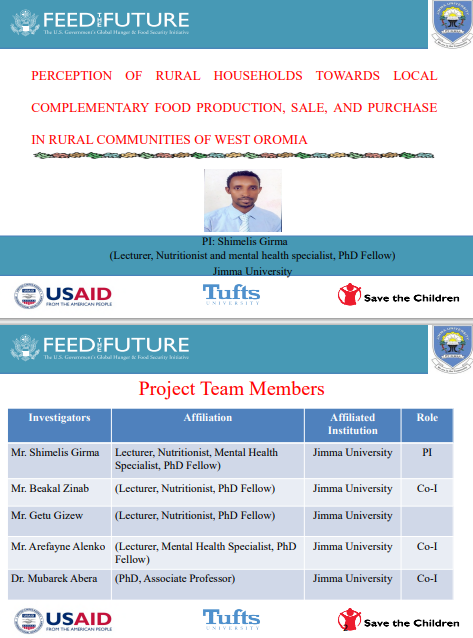 Perception of Rural Households Towards Local Complementary Food Production, Sale, and Purchase in Rural Communities of West Oromia