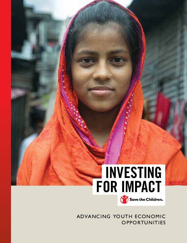 Investing in Impact - Youth Economic Opportunities