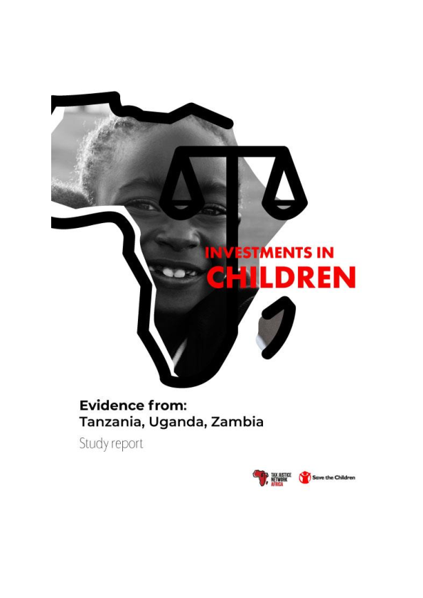 Investments in Children: Evidence from Tanzania, Uganda, and Zambia