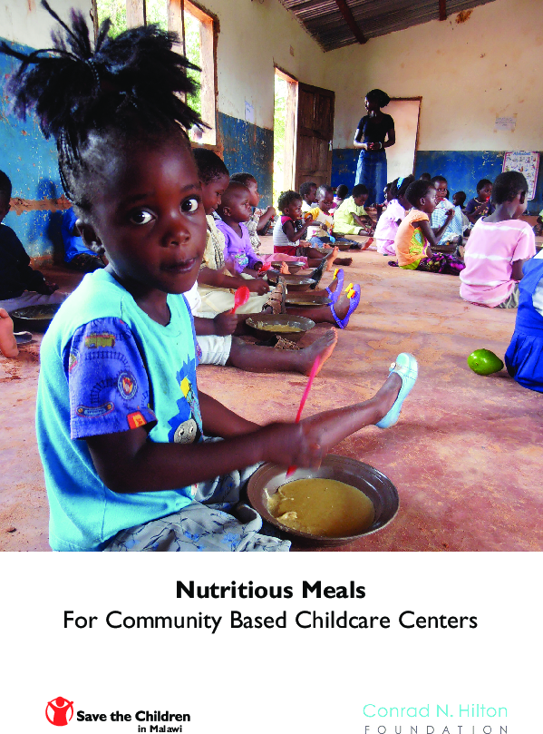 Nutritious Meals for Community-based Childcare Centres
