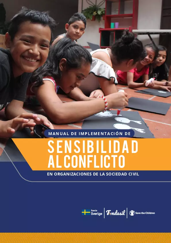 Manual de implementación de sensibilidad al conflicto en organizaciones de sociedad civil thumbnail