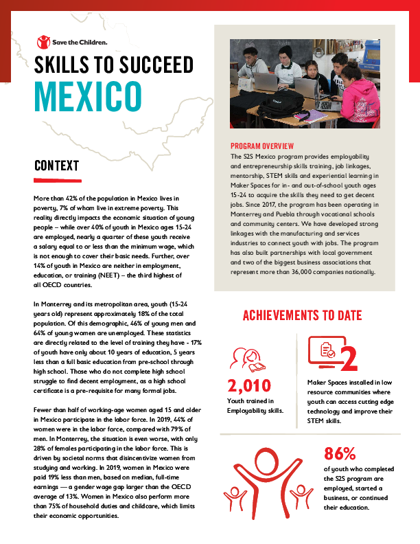 Skills to Succeed: Mexico