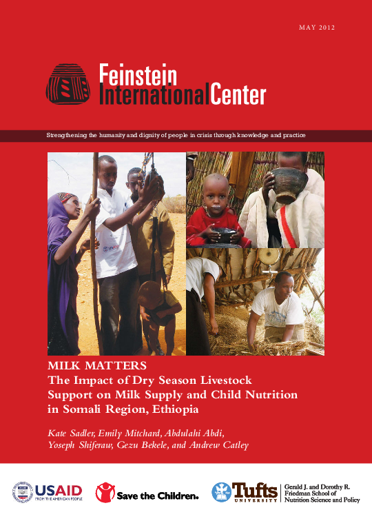 Milk Matters: The impact of dry season livestock support on milk supply and child nutrition in Somali region, Ethiopia