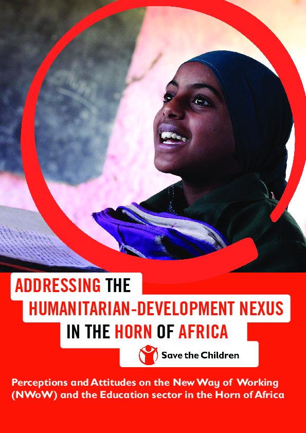 Addressing the Humanitarian-Development Nexus in the Horn of Africa