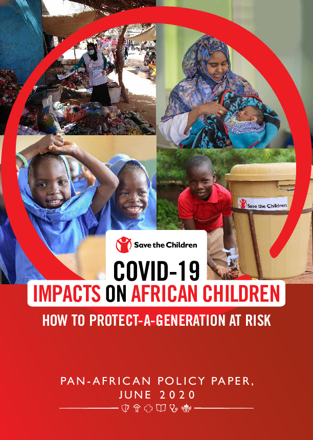 COVID-19 Impacts on African Children: How to protect-a-generation at risk